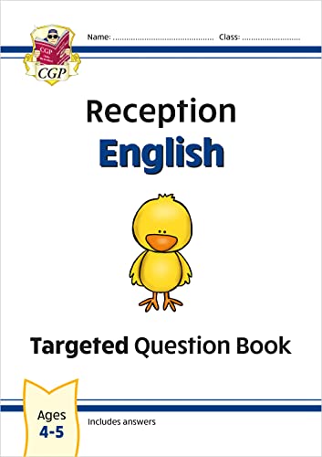New Reception English Targeted Question Book (CGP Reception) von Coordination Group Publications Ltd (CGP)